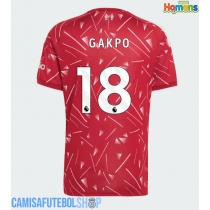 Camisa de time de futebol Liverpool Cody Gakpo #18 Replicas 1º Equipamento 2026-27 Manga Curta